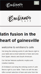 Mobile Screenshot of emilianoscafe.com